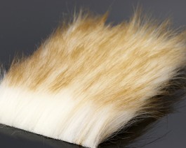 Craft Fur Medium, White Brandy Fox, 100x140 mm